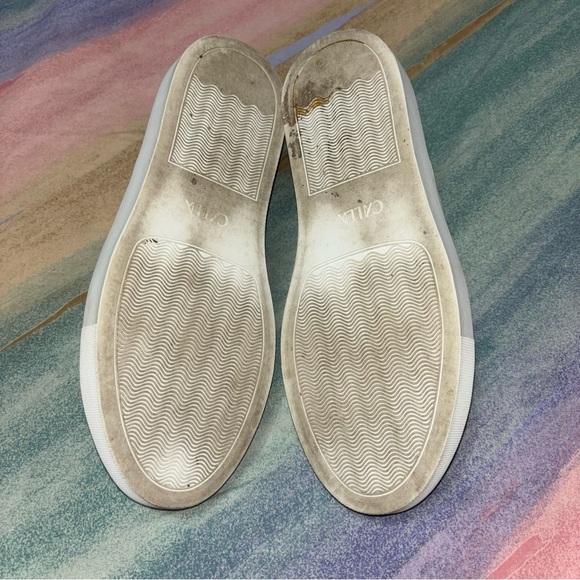 Calla Women’s Star Leather Sneakers in White size 38 shoes - Picture 9 of 10